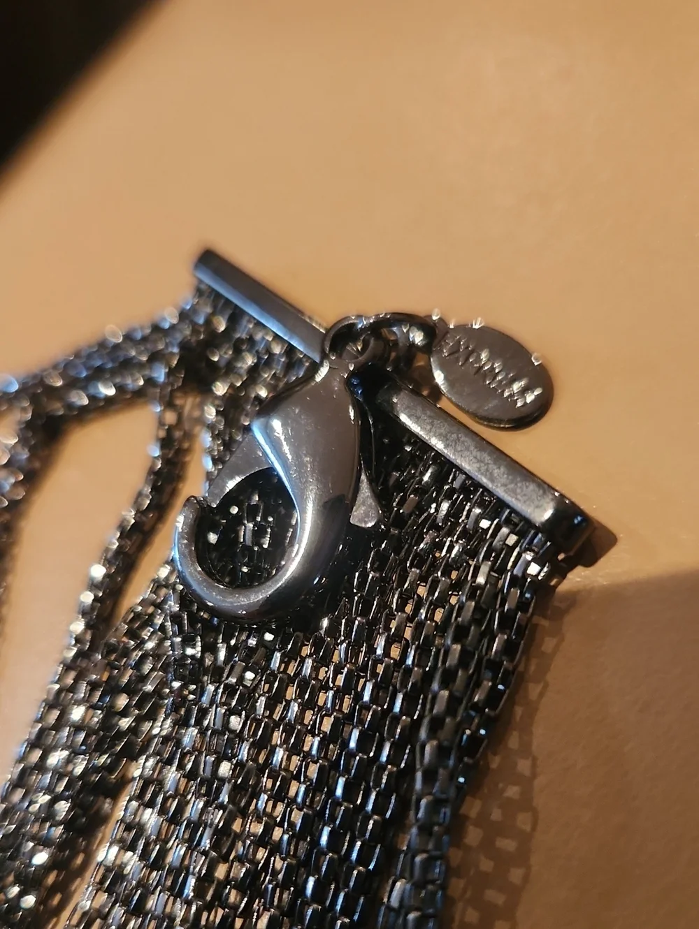 Multi-Chain Black Statement Bracelet - Women Accessories By Express